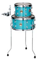 TAMA LJKT10F14-AQB CLUB-JAM MINI COMPACT 2-piece DRUM KIT